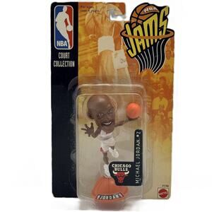 Mattel 1998 Michael Jordan #2 NBA Jams Court Collection Figure Chicago Bulls 🏀